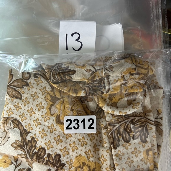 Madison D Amelie 10 Linen High Waist Shorts Feminine Summer Floral Vacation - Picture 13 of 13